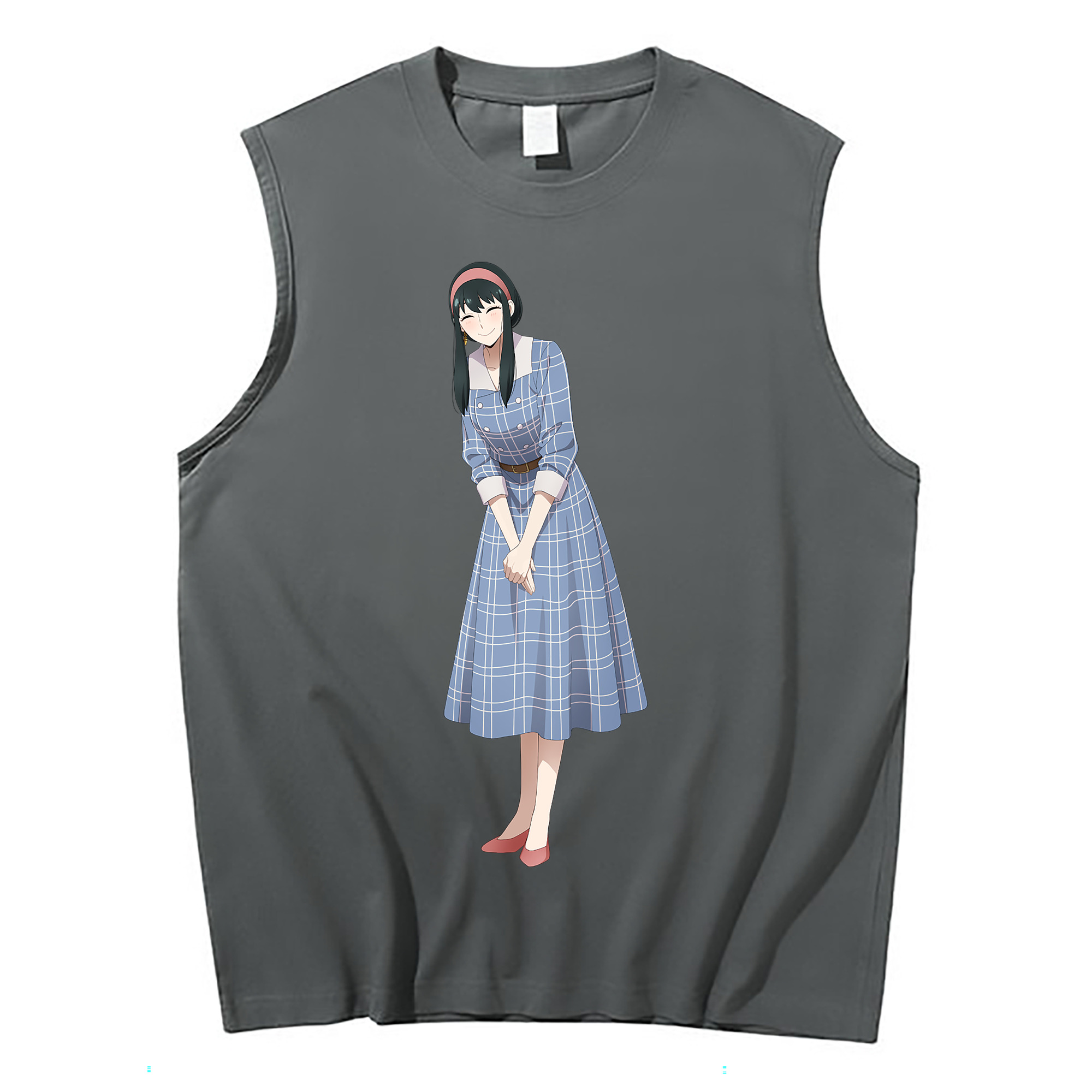 （画像用） SPY×FAMILY间谍家家酒 コットン100％タンクトップ（フロントプリント）